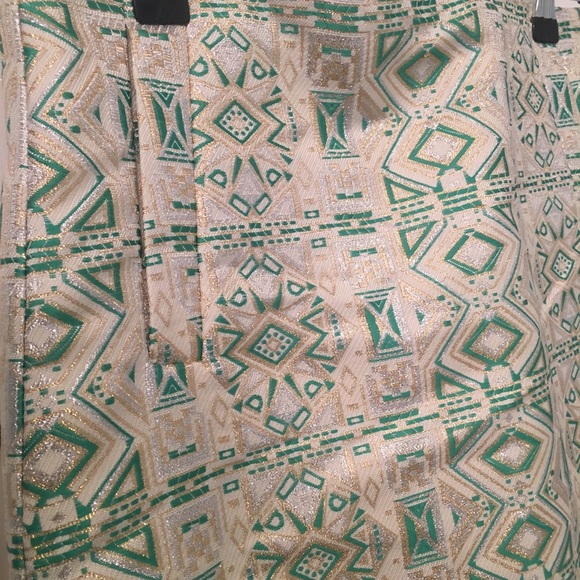 J. Crew metallic skirt - Picture 3 of 3